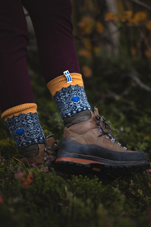 Wool socks and trekking socks from Norway of 80% wool